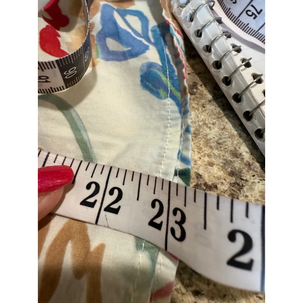 Women's Zara White Multi-Color Floral Blouse Size S - Picture 5 of 8